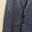 Cortefiel синяя мужская куртка на пуговицах (54s или XL) (фото #2)