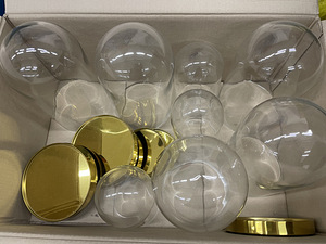 Alusega klaaskuppel IKEA (7 foto / 7)
