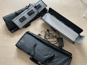 Foto- ja video valgusti 120 W, 2 tk. (1 foto / 4)