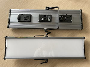 Foto- ja video valgusti 120 W, 2 tk. (2 foto / 4)