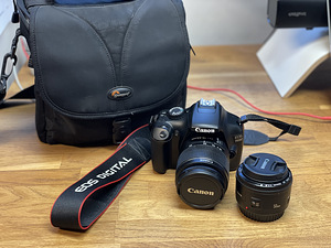 Canon 1100D + 18-55mm + 50mm (1 foto / 1)