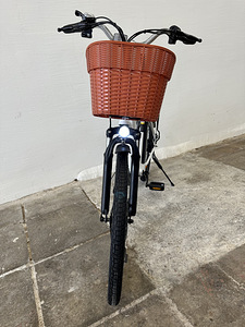 DYU C6 City e-jalgratas Vintage klassikaline elektriratas (6 foto / 9)