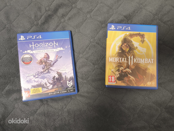 Диски на PS4 (подходят для PS5)
