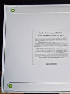Apple MacBook Pro 14, Apple M3 Pro, 18 GB, (2 фото из 2)