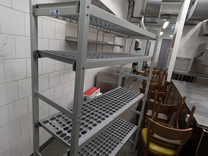 Toidukaupade hoiustamise riiulid (2 foto / 2)