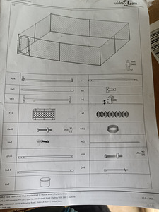 Uus Vidaxl koeraaedik 4x4x1m
