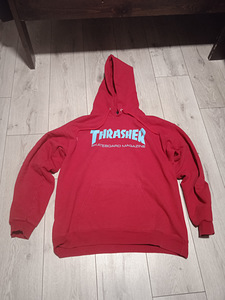 Müün hoodie trasher punane ja sinine (1 foto / 1)