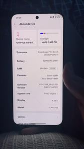 Oneplus Nord 5 12GB RAM 512GB (3 foto / 5)