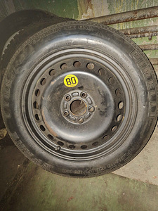 Tagavararatas T125/85R16 99 M Pirelli на Ford/Volvo 5x108 (1 foto / 1)