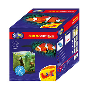 Akvaarium seadmetega NANO LED Aqua Nova 21L (2 foto / 6)