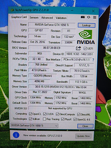 Msi gtx1050ti gaming x (2 foto / 2)