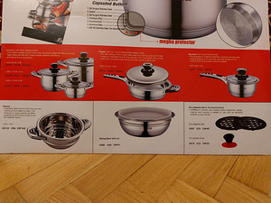 Hoffmayer pottide-pannide komplekt+nugakomplekt (3 foto / 3)