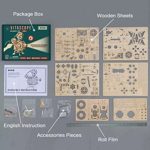 ROKR Vitascope Vintage Film Projector 3D Wooden Puzzle (5 foto / 6)