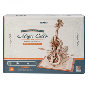 ROKR Magic Cello Mechanical Music Box 3D Wooden Puzzle (5 foto / 6)