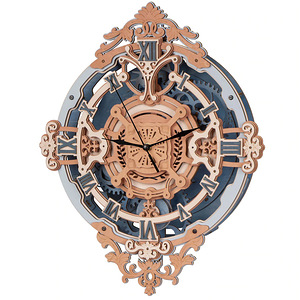 ROKR Romantic Note Wall Clock Mechanical Gear 3D (2 foto / 6)