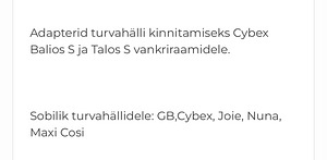 Turvahälli adapterid (2 foto / 3)