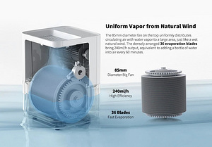 Xiaomi Smartmi Humidifier 2 nutikas õhuniisuti uus, pakendis (3 foto / 3)