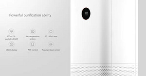 Xiaomi Air Purifier Pro nutikas õhupuhasti. Uus, garantii 2a (1 foto / 10)