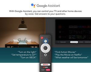 Homatics Box Q 4K, Android TV 10, 2/8 GB, IPTV, Netflix, uus (4 foto / 10)