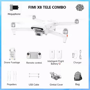 Xiaomi FIMI X8 Tele COMBO 10KM 4K 60fps 30X zoom droon uus (1 foto / 1)