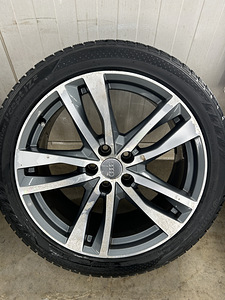 Оригинальные диски Audi 19” + шины Hankook (3 фото из 7)