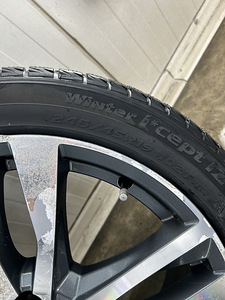Оригинальные диски Audi 19” + шины Hankook (7 фото из 7)