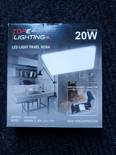 Uus võimas LED-paneel Tope Lighting ROSA 20W (IP65)