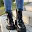 Женская кожаная обувь. Зимние Ботинки (фото #5)
