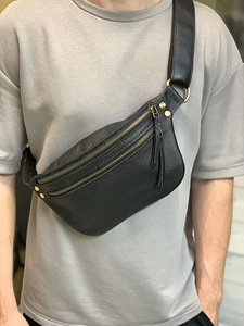 Unisex nahast banaan, käsitsi valmistatud (2 foto / 5)
