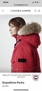 Canada Goose парка (8 фото из 9)