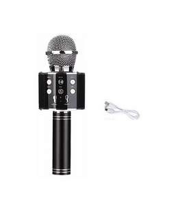Karaoke mikrofon - kõlar, kuldne Bluetoothiga