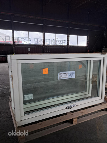 Окно поворотное F1L-16x9 1580/880, NCS S 0502-Y белое, Rw=41