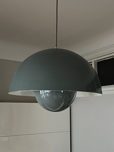 Müüdud! Taani disainiklassika: Verner Panton Flowerpot lamp (1 foto / 8)