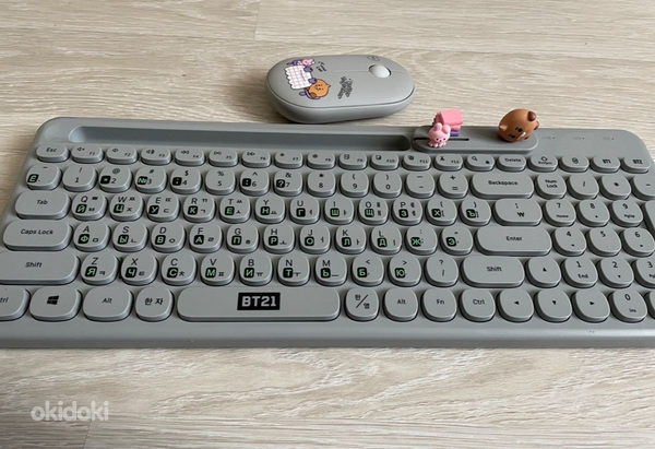 BT21 Juhtmevaba klaviatuur ja hiir