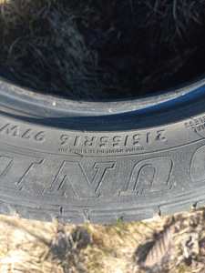 Suverehvid R16/55/215 Dunlop sports (2 foto / 2)