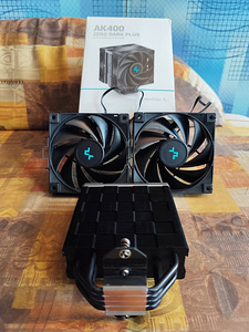 Cpu jahutus Deepcool AK400 Zero Dark Plus (1 foto / 4)