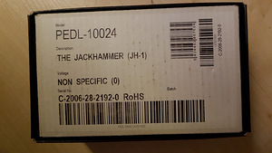 MARSHALL JH-1 THE JACKHAMMER EFFECT PEDAL (5 foto no 6)