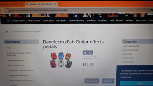 Danelectro D-1 Fab Distortion (4 фото из 4)