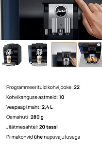 Kohvimasin JURA Z6 (3 foto / 6)