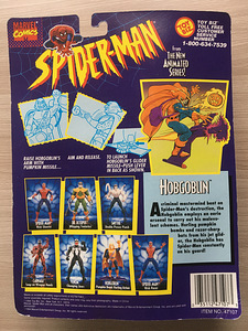 Väga haruldane Spider-Man mänguasi Hobgoblin (2 foto / 3)