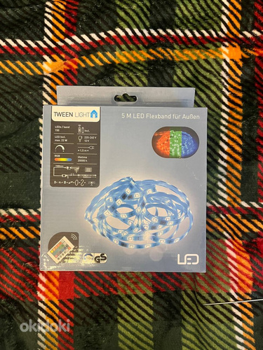 Müüa LED riba Tween Light (uus, valge, 5 m)