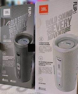JBL FLIP 6. Hall & Valge (komplekt) (7 foto / 7)