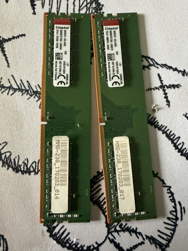 Kingston DDR4 RAM x2
