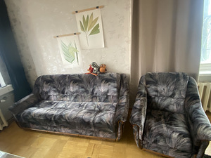 Диван-кровать и кресло (2 фото из 2)