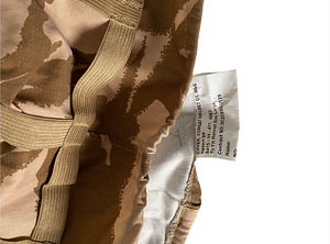 British Army GS Mk.6 Desert DPM Fabric Combat Cover - Large (4 foto / 4)