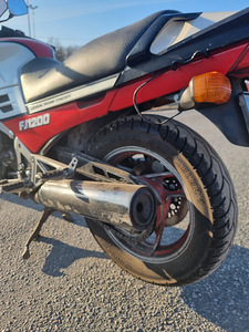Yamaha fj1200 (8 foto / 9)