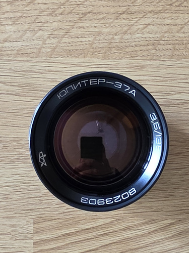 Jupiter-37A 3,5/135 + adapter m42-EOS