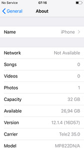 iPhone SE 32GB Space Gray (7 foto / 7)