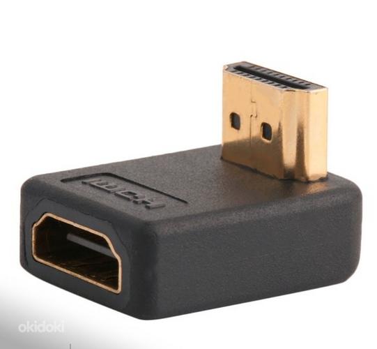 90 kraadi HDMI Male to Female Port Adapter Right Angle Ext (foto #1)