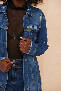 Naiste jeans Jakk, Denim, Suurus 36 (2 foto / 6)